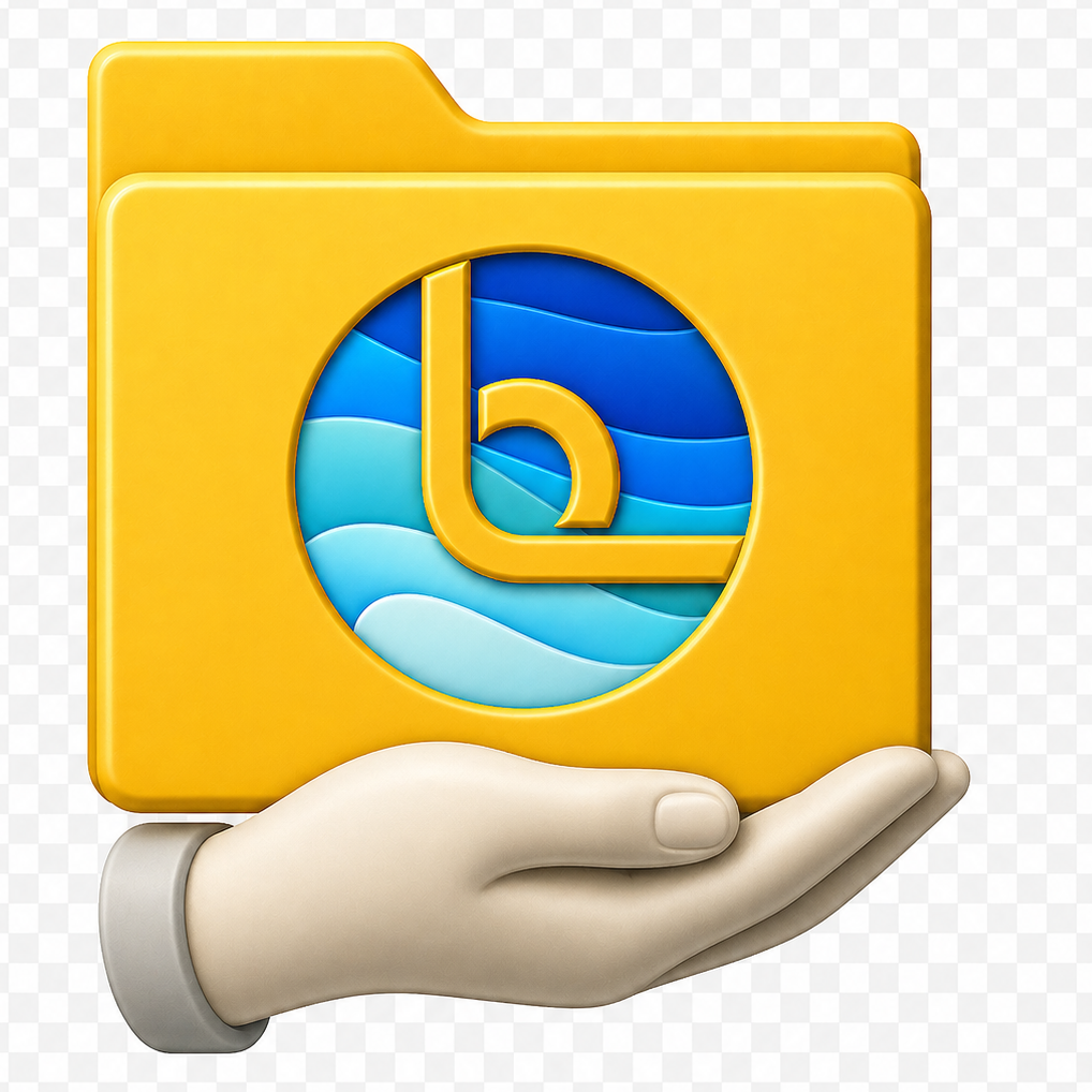 Shared folder cloud storage icon